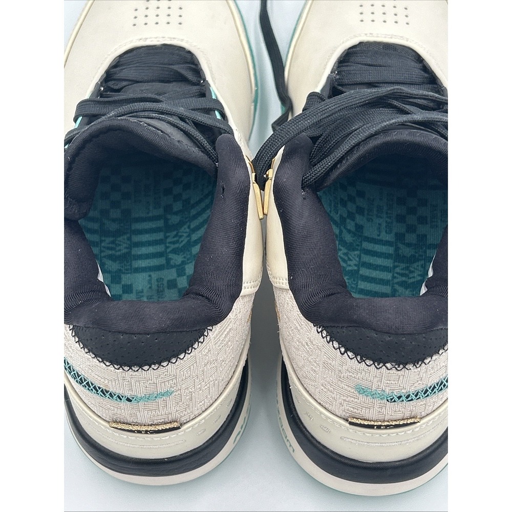 Nike LeBron NXXT Gen AMPD Sneaker Liverpool LFC Orewood Teal Kids 3.5 - Picture 9 of 14